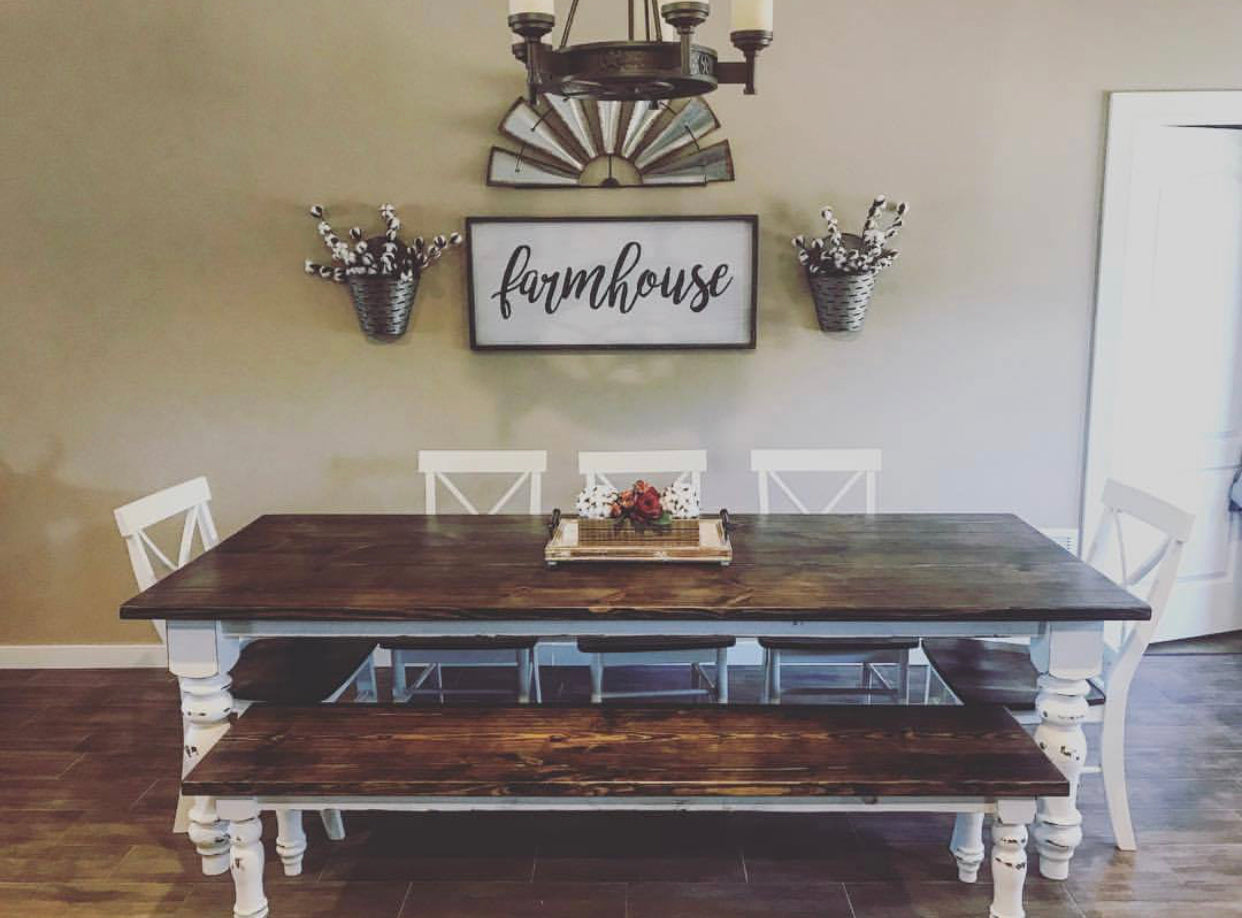 The Farmhouse Dining Table